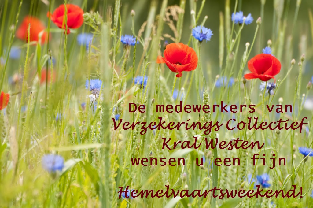 Fijn Hemelvaartsweekend Fijn Hemelvaartsweekend